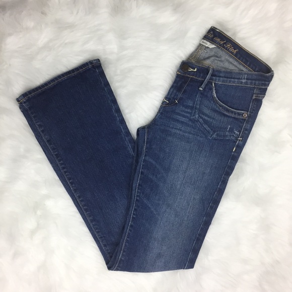 Abercrombie & Fitch Stretch Bootcut Jeans - Picture 2 of 7